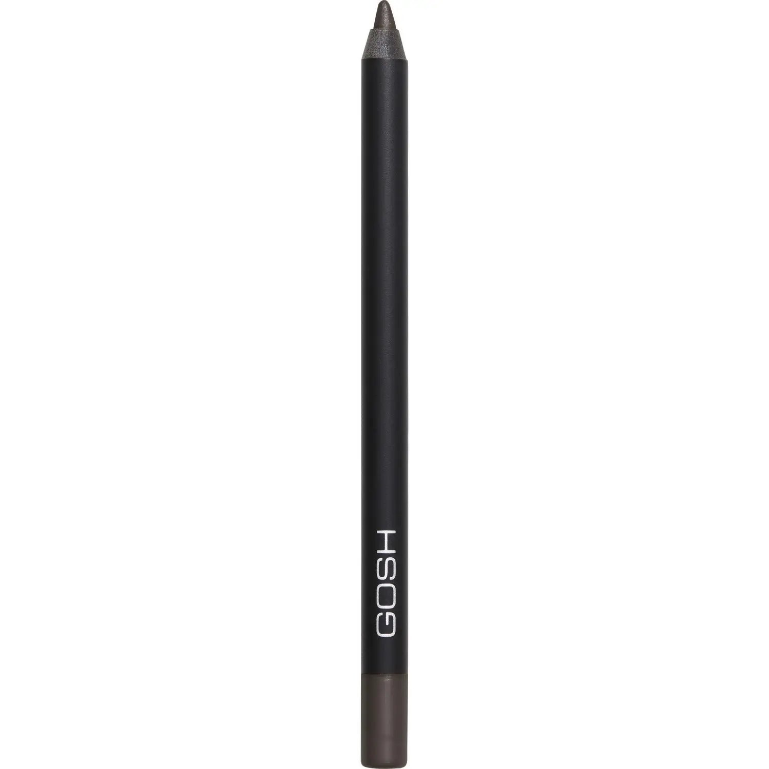 Олівець для очей Gosh Velvet Touch Eye Pencil водостійкий відтінок 017 (Rebellious brown) 1.2 г - фото 1
