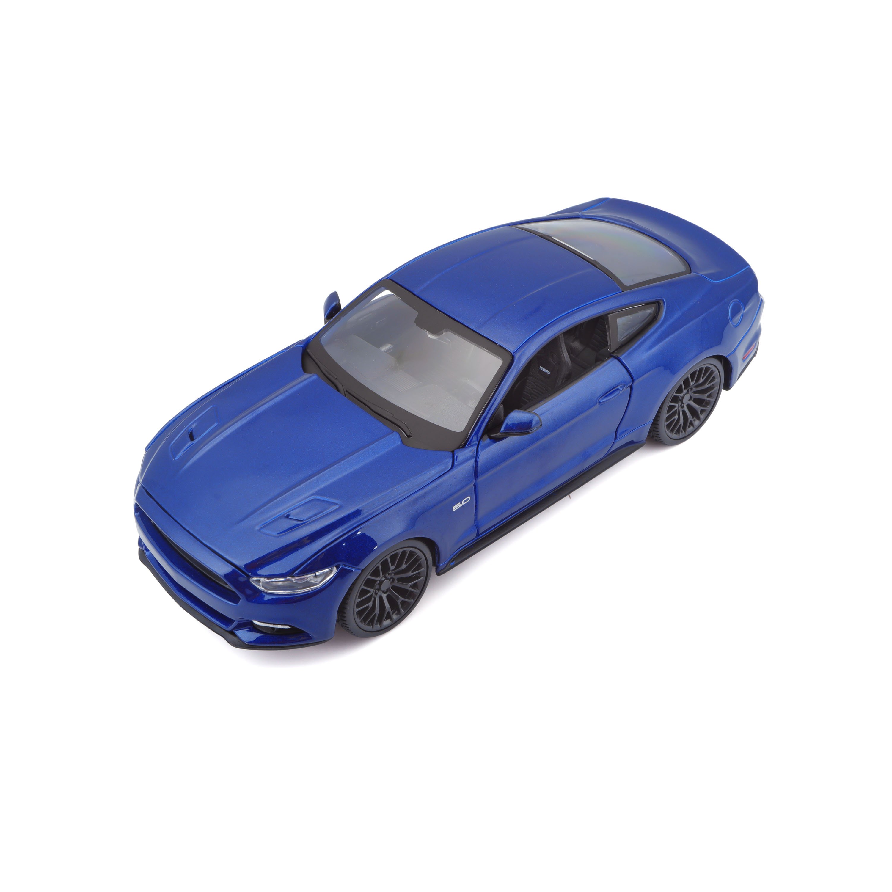 Игровая автомодель Maisto Ford Mustang GT 2015, синий, 1:24 (31508 blue) - фото 3