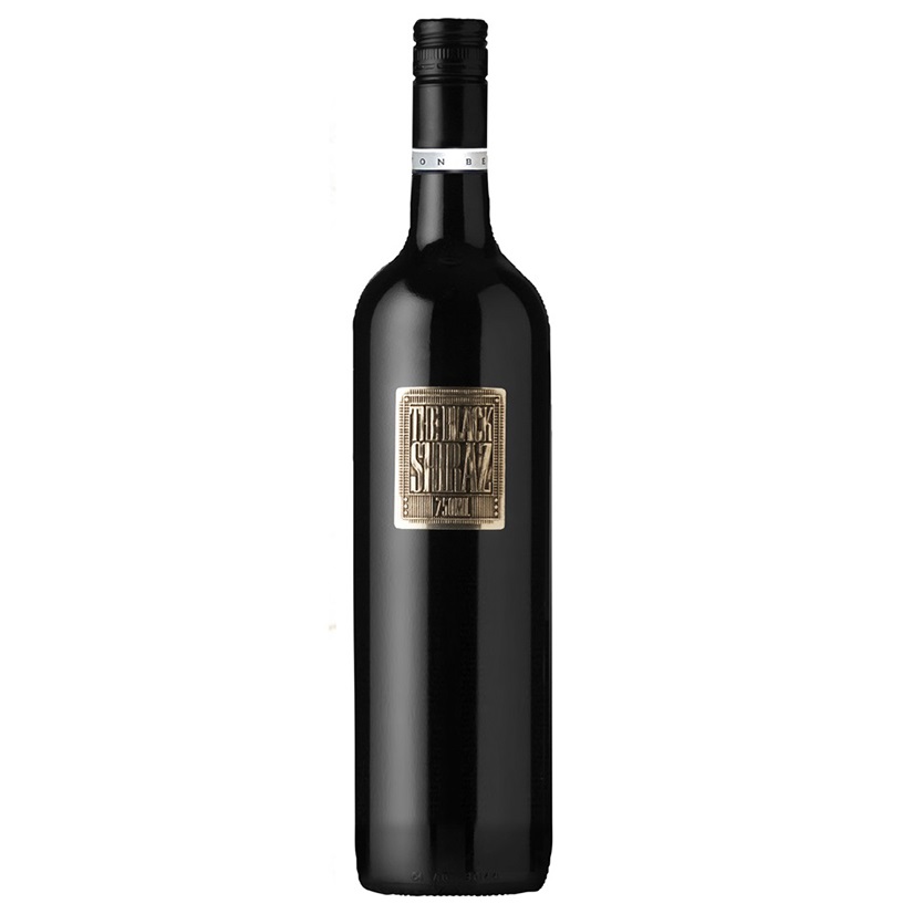 Вино Berton Vineyard Metal Label The Black Shiraz, червоне, сухе, 14,5%, 0,75 л - фото 1
