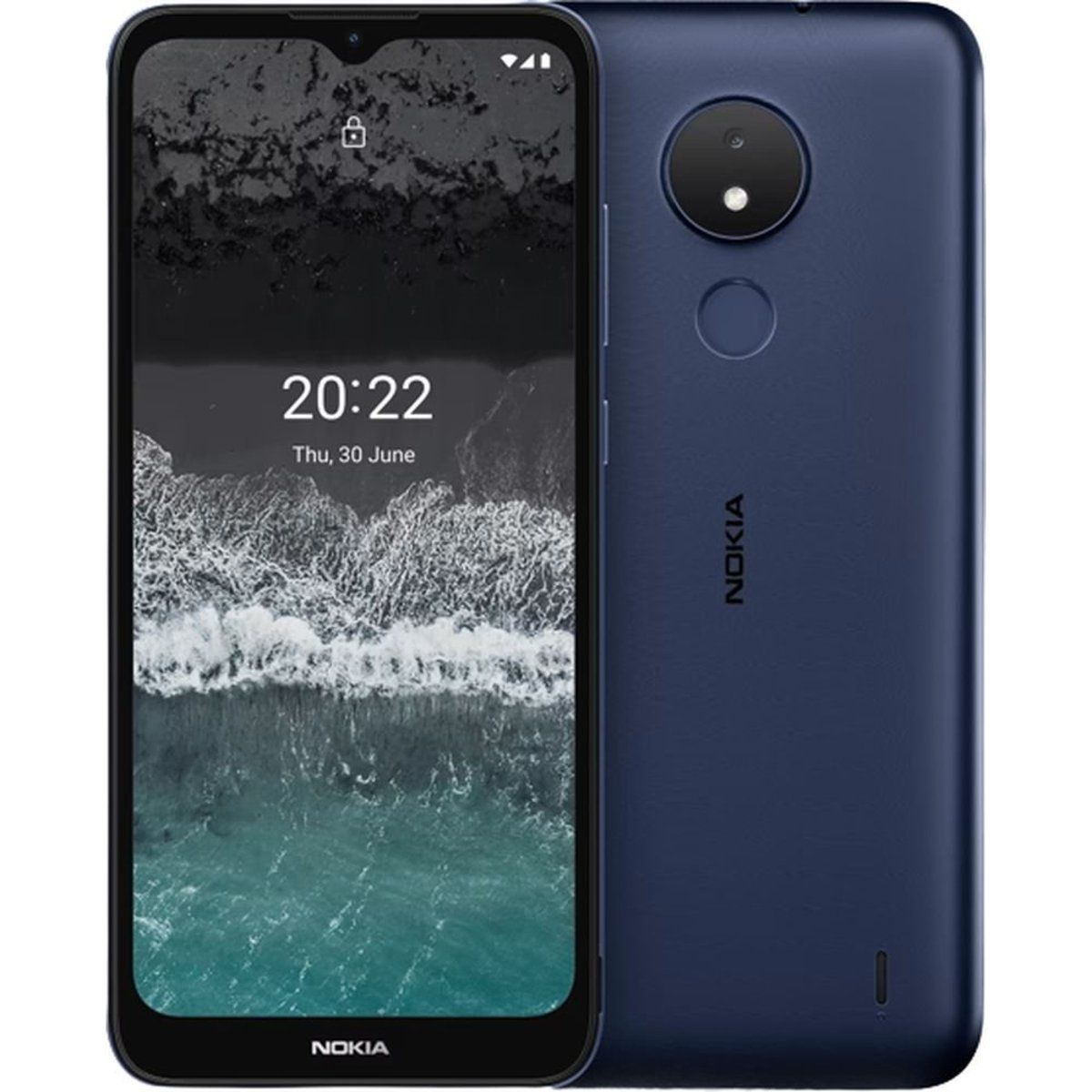 Смартфон Nokia C21 2/32GB Dark Blue - фото 1