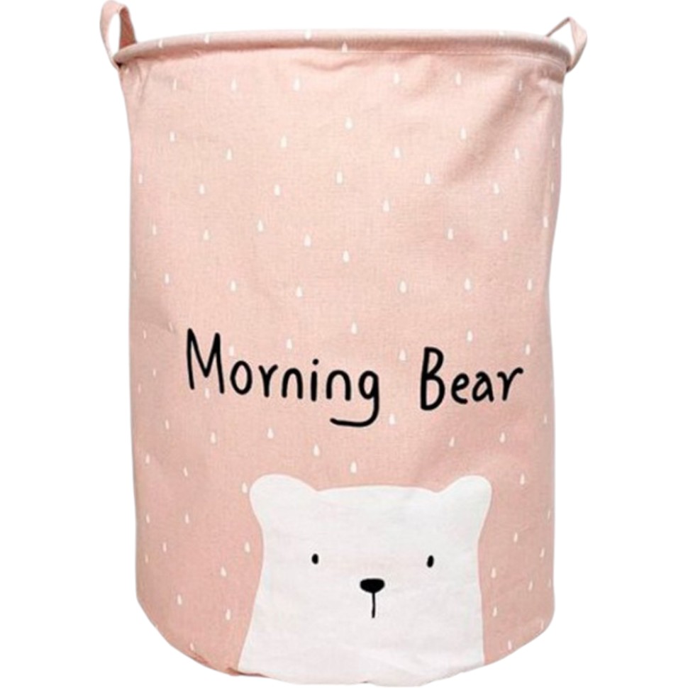 Корзина для игрушек Megazayka и белья orning bear GZ-1004 Pink - фото 1