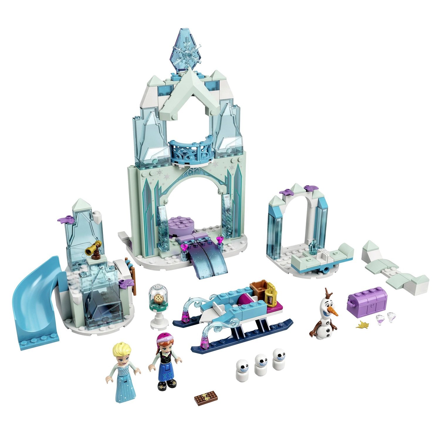 Конструктор LEGO Disney Princess Крижана чарівна країна Анни та Ельзи, 154 деталі (43194) - фото 4
