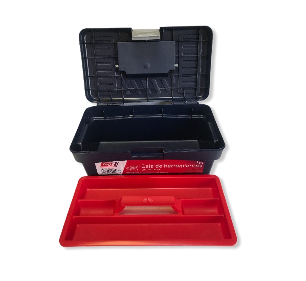 Ящик пластиковый для инструментов Tayg Box 10 Caja htas, 29х17х12,7 см, синий (110009) - фото 3