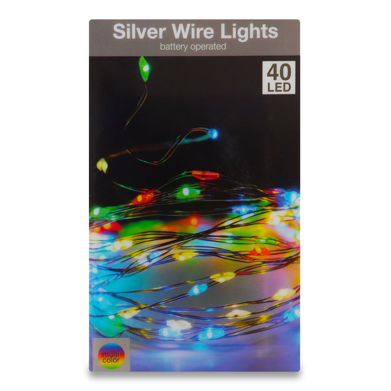 Гирлянда праздничная Offtop 40 LED (854952) - фото 1