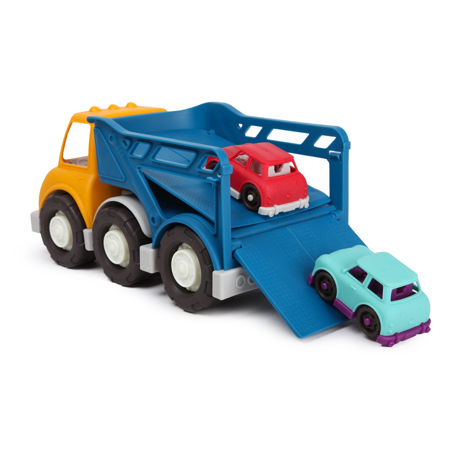 Игровой набор Battat Автовоз с машинками синий (VE1020Z) - фото 5