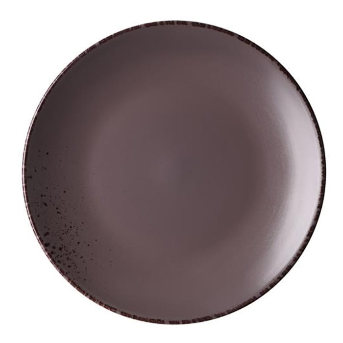 Тарілка обідня Ardesto Lucca Grey brown, 27 см, коричневий (AR2926GMC) - фото 1