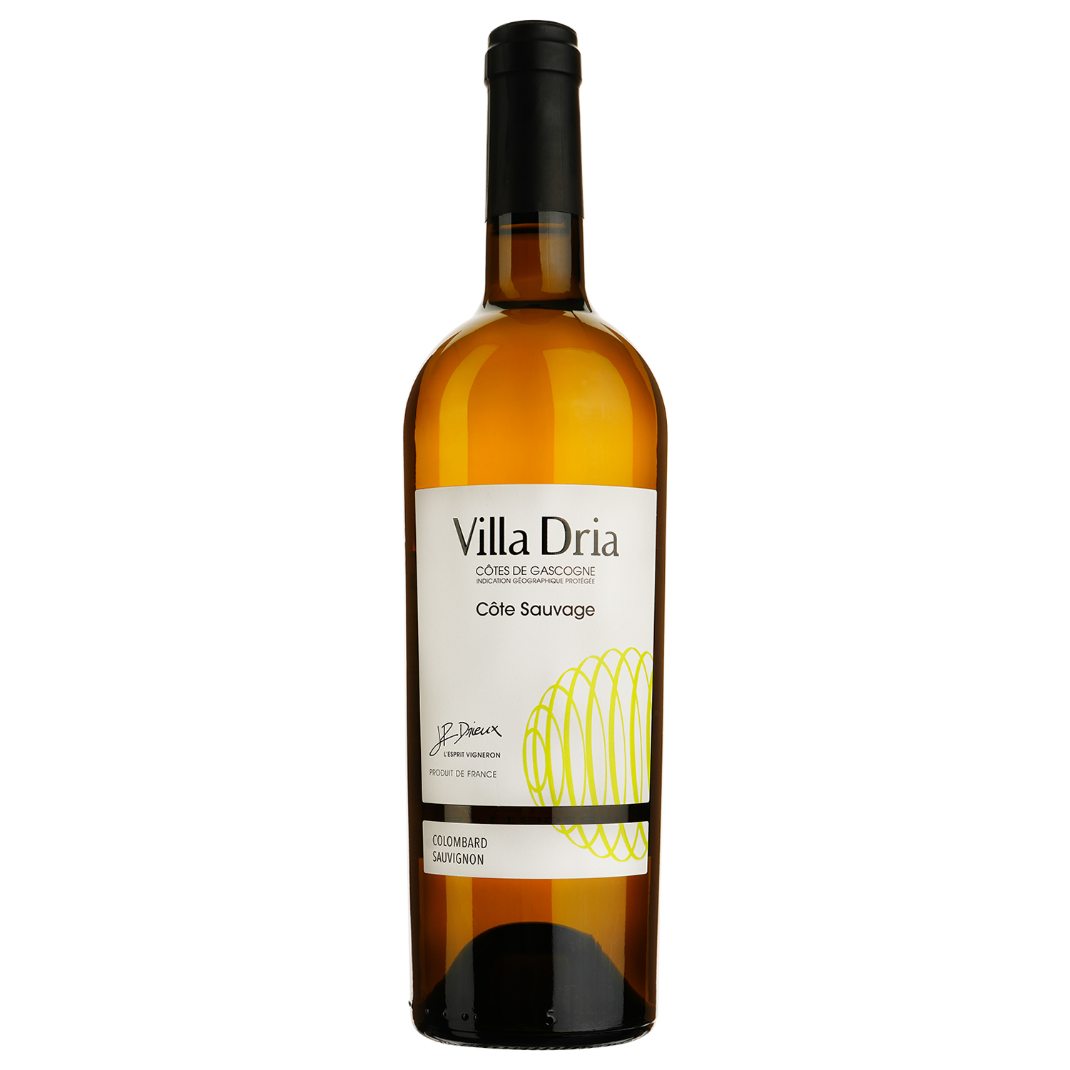 Вино Villa Dria Colombard-Sauvignon Igp Cotes De Gascogne, белое, сухое, 0,75 л (917839) - фото 1