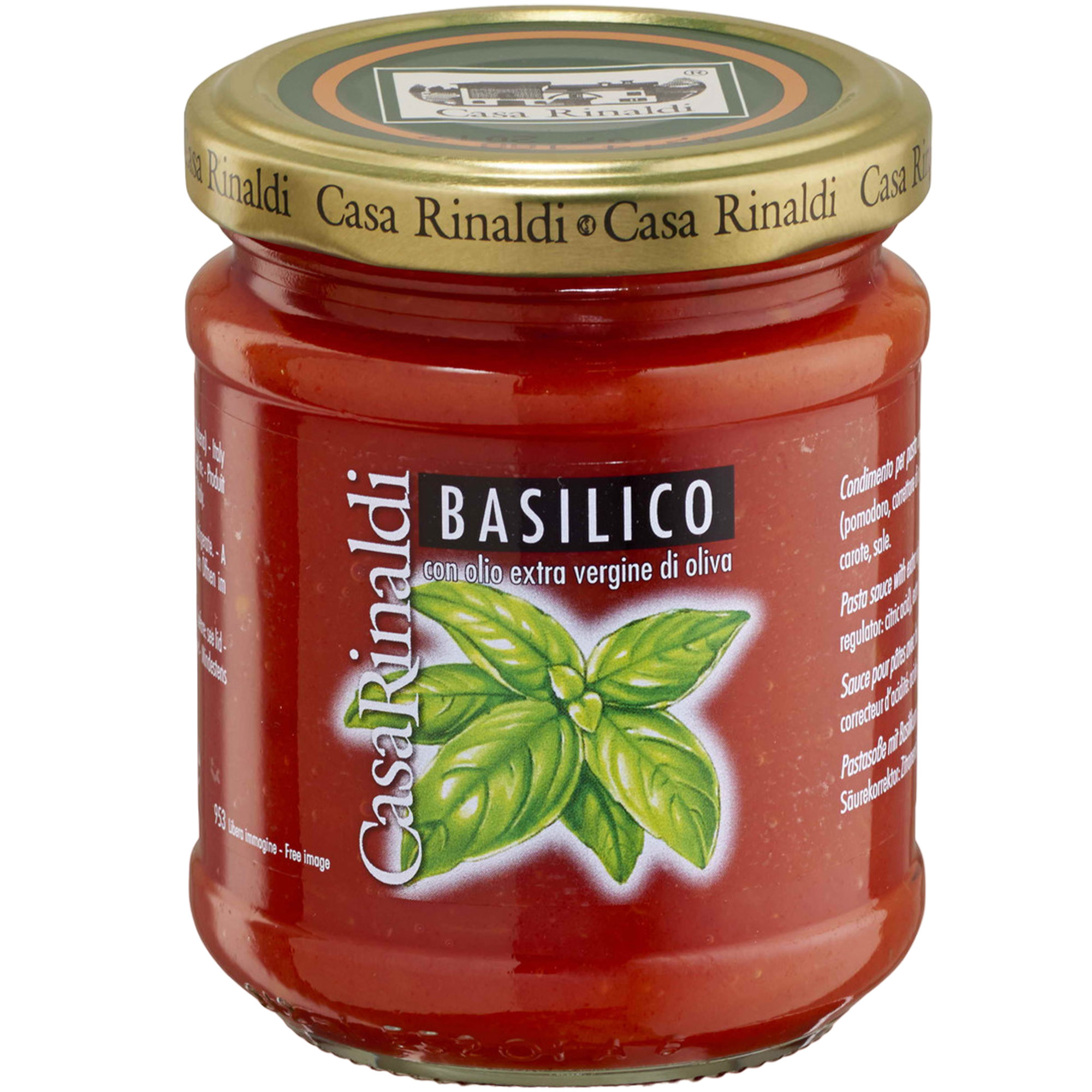 Соус Casa Rinaldi томатный с базиликом 190 г (496950) - фото 1