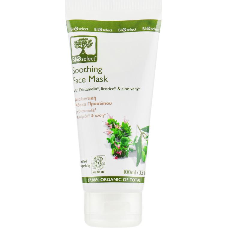 Маска для лица Bioselect Soothing Face Mask 100 мл - фото 1