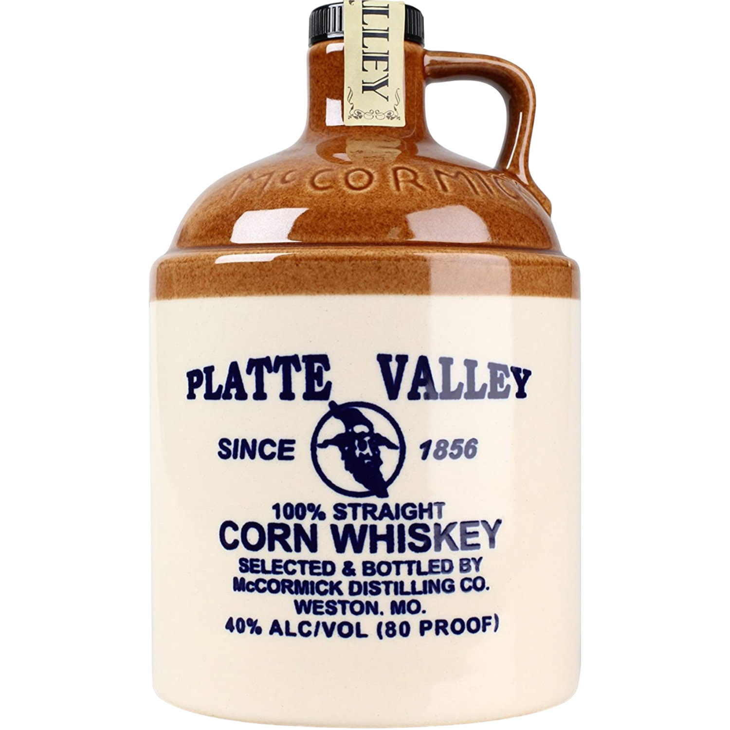 Віскі Platte Valley 3 yo Corn Whiskey 40% 0.7 л - фото 1