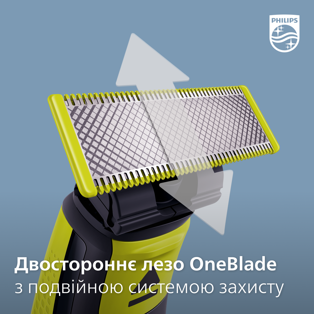 Електробритва Philips OneBlade 360, для обличчя та тіла (QP2830/20) - фото 11