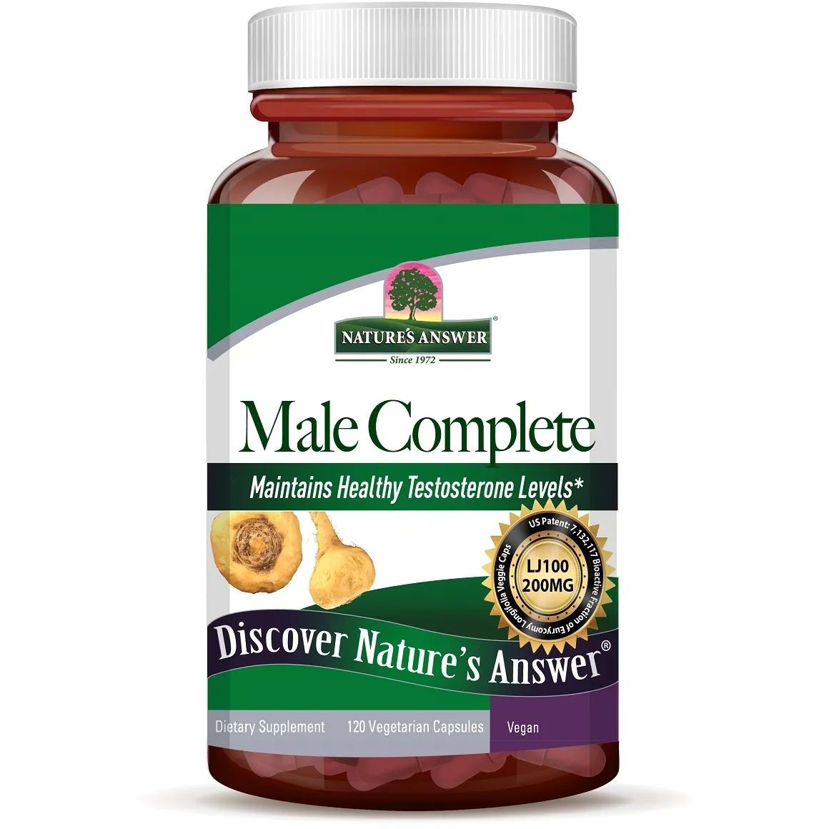 Мужское здоровье Nature's Answer Male Complete 120 вегетарианских капсул - фото 1