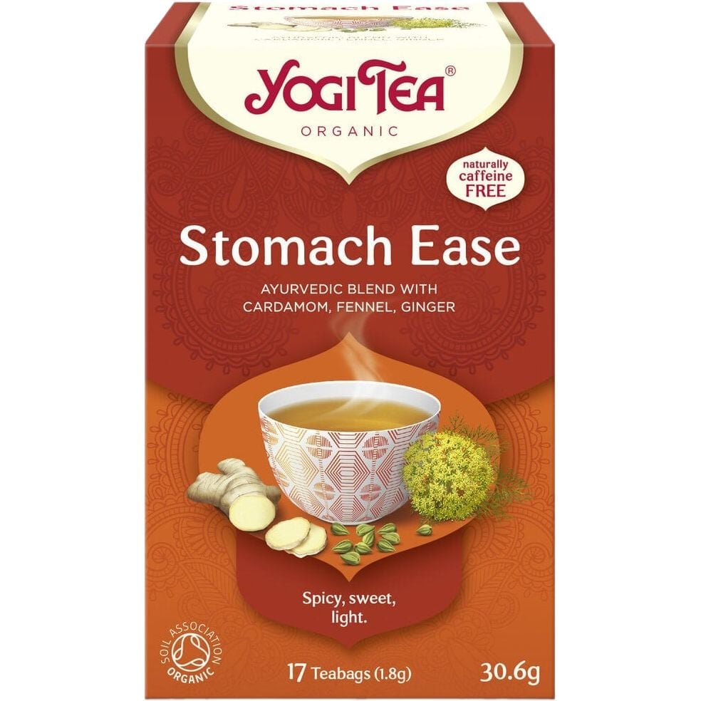 Чай трав'яний Yogi Tea Stomach Ease органічний 30.6 г (17 шт. х 1.8 г) - фото 1