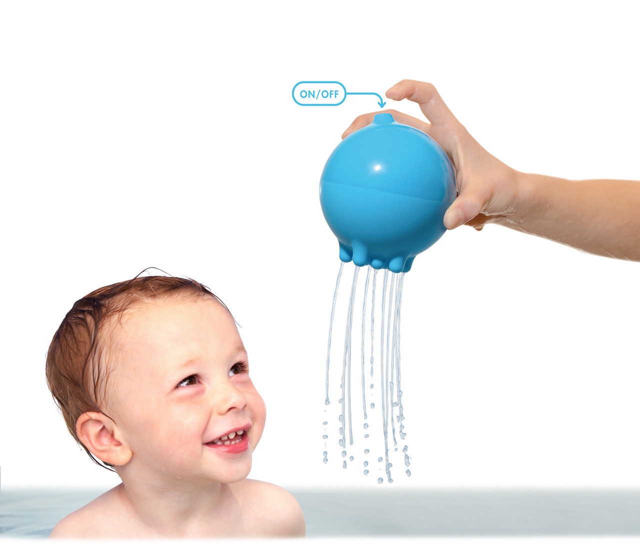 Іграшка для ванної Moluk Плюї, блакитна (43018) - фото 4