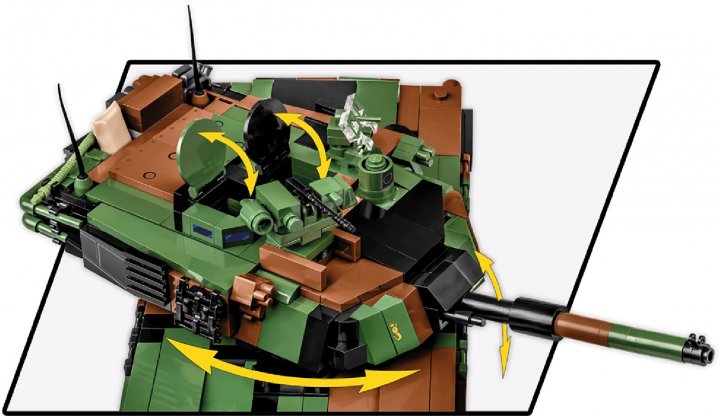 Конструктор Cobi Танк M1A2 SEPv3 Abrams, масштаб 1:35, 1017 деталей (COBI-2623) - фото 5