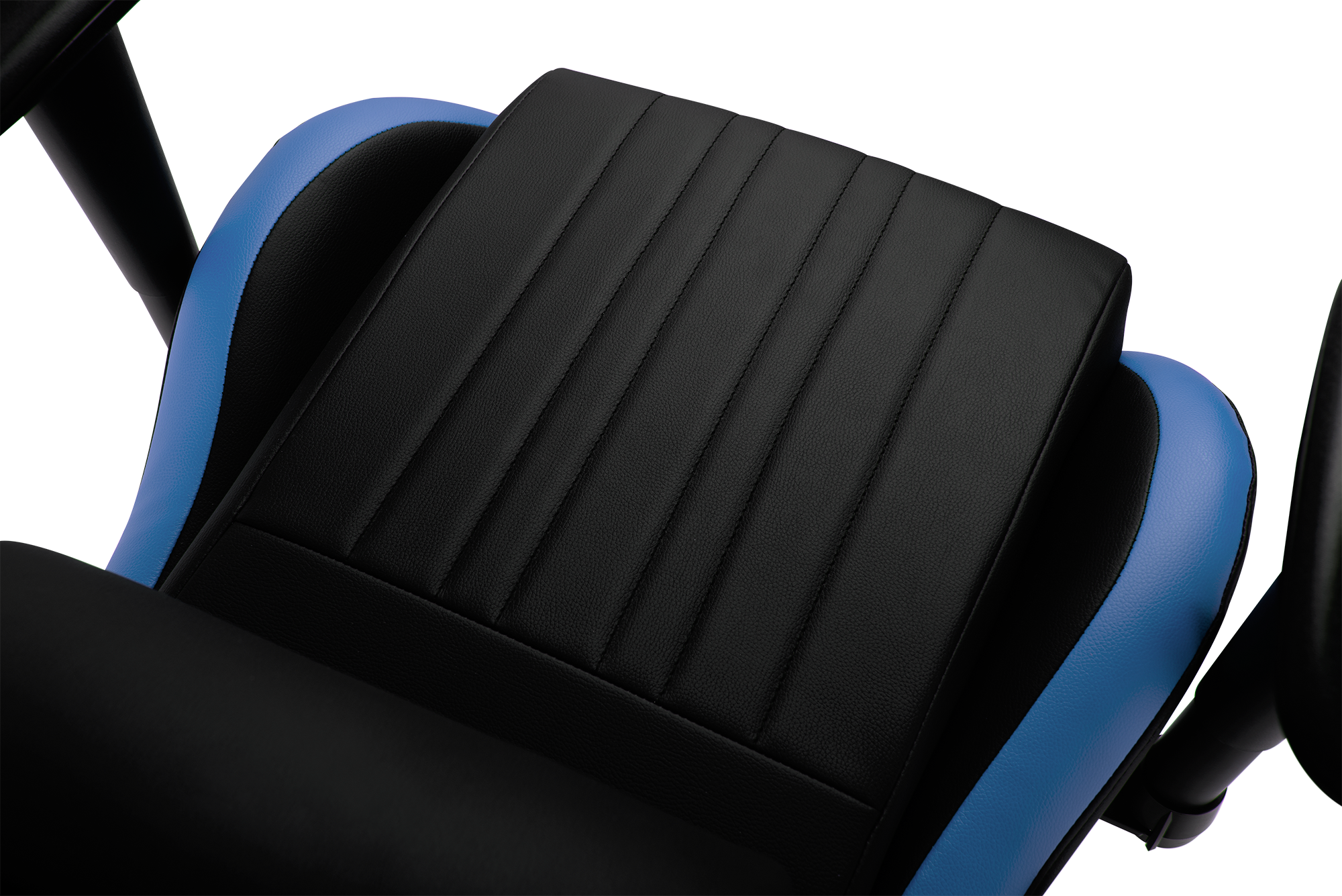 Геймерское кресло GT Racer черное с синим (X-2534-F Black/Blue) - фото 9