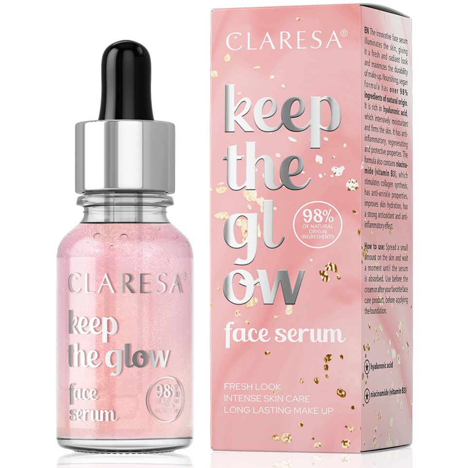 Осветляющая сыворотка для лица Claresa Keep The Glow, 16 г - фото 2