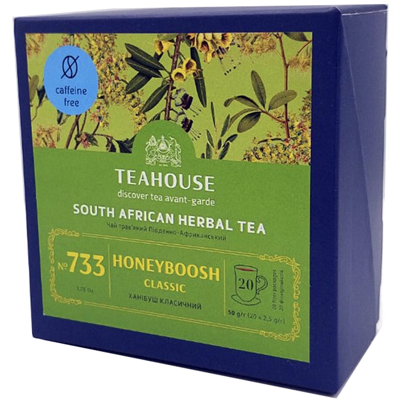 Чай травяной Teahouse Ханибуш классический 20 шт. x 2.5 г - фото 2