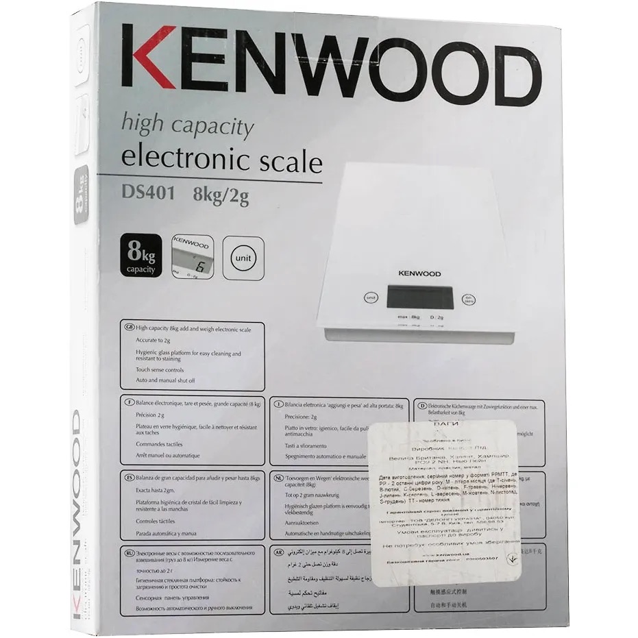 Ваги кухонні Kenwood DS 401 - фото 5