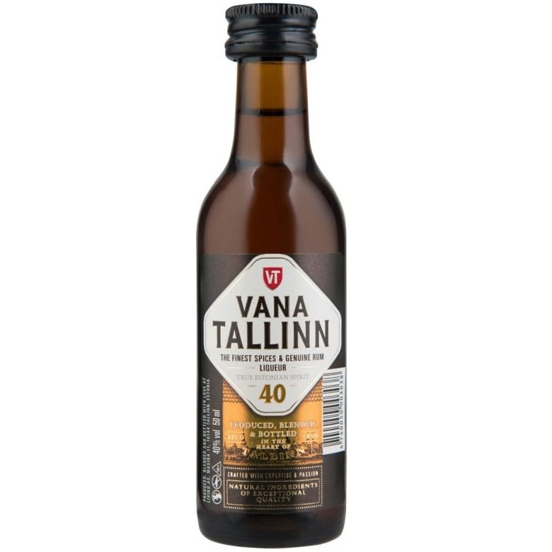 Ликер Vana Tallinn Original, 40%, 0,05 л (562212) - фото 1