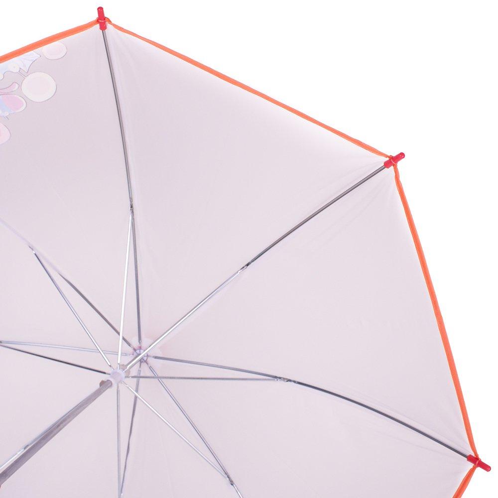 Дитяча парасолька-палиця механічна Airton 82 см прозора - фото 2