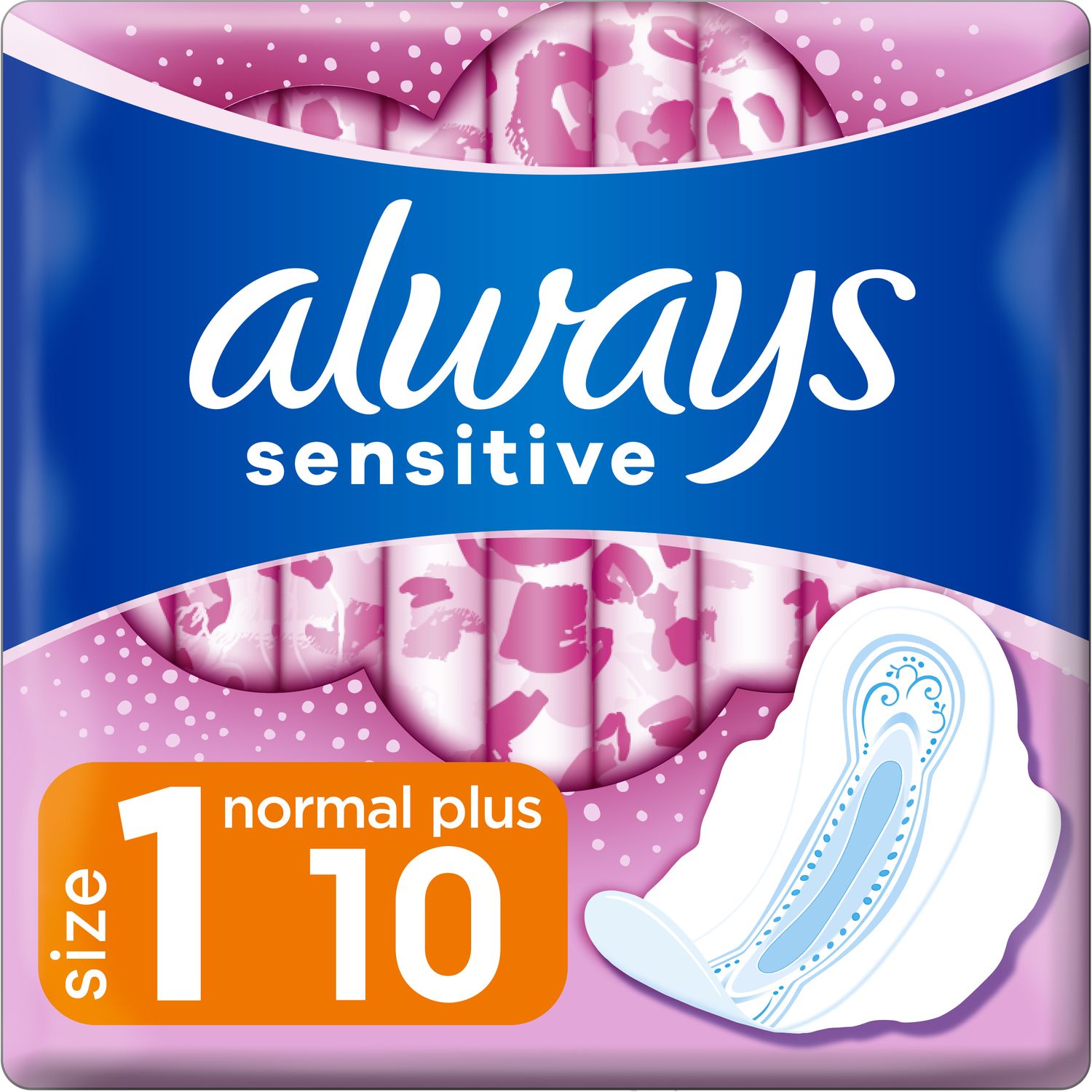 Прокладки гігієнічні Always Sensitive Normal 10 шт. - фото 1