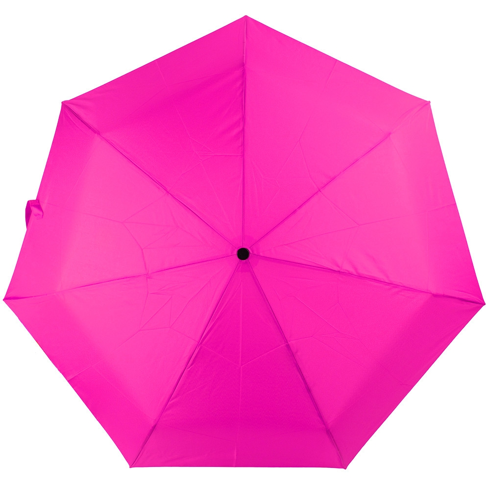 Женский складной зонтик полный автомат Happy Rain 96 см розовый - фото 1