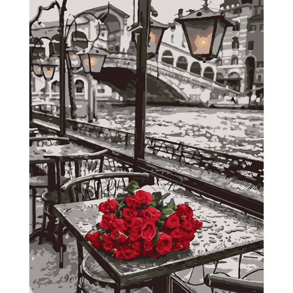 Картина по номерам ArtCraft Розы Венеции 40x50 см (11320-AC) - фото 1