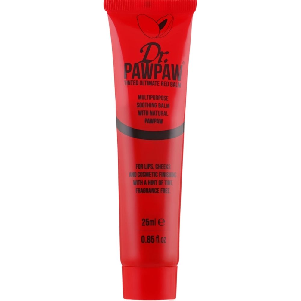 Бальзам для губ Dr. Pawpaw Multi-Purpose Tinted відтінок Ultimate Red 25 мл (109061) - фото 1