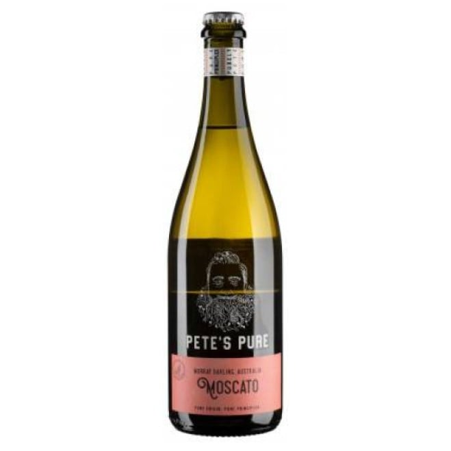 Вино ігристе Pete`s Pure Moscato Pete`s Pure Pure, біле, 0,75 л - фото 1