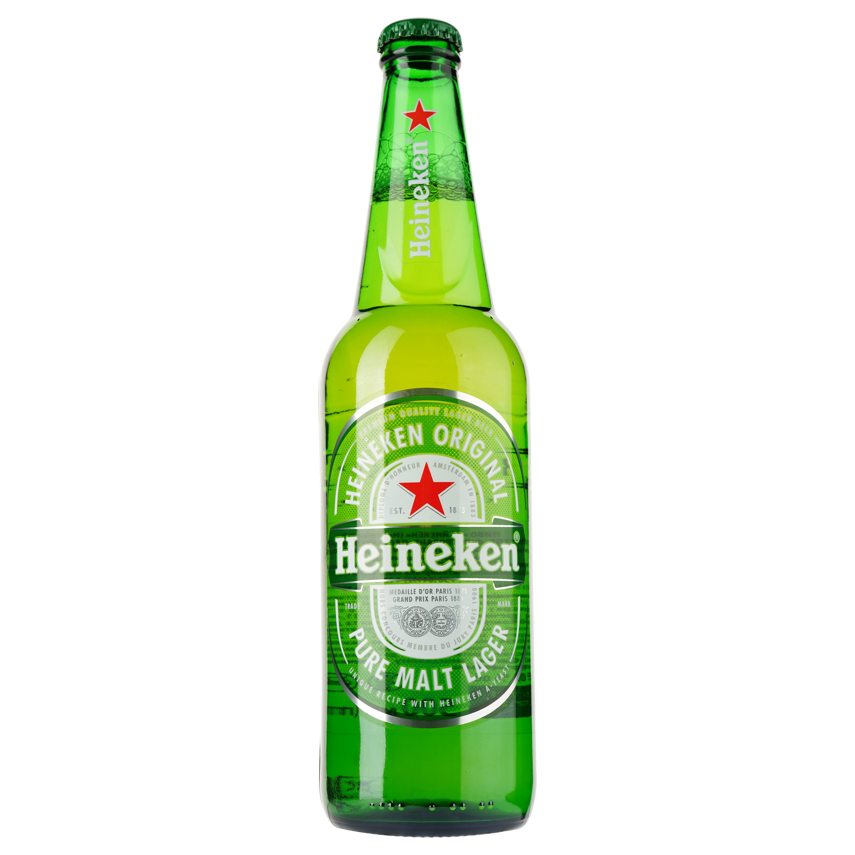 Пиво Heineken, светлое, 5%, 0,5 л (655372) - фото 2