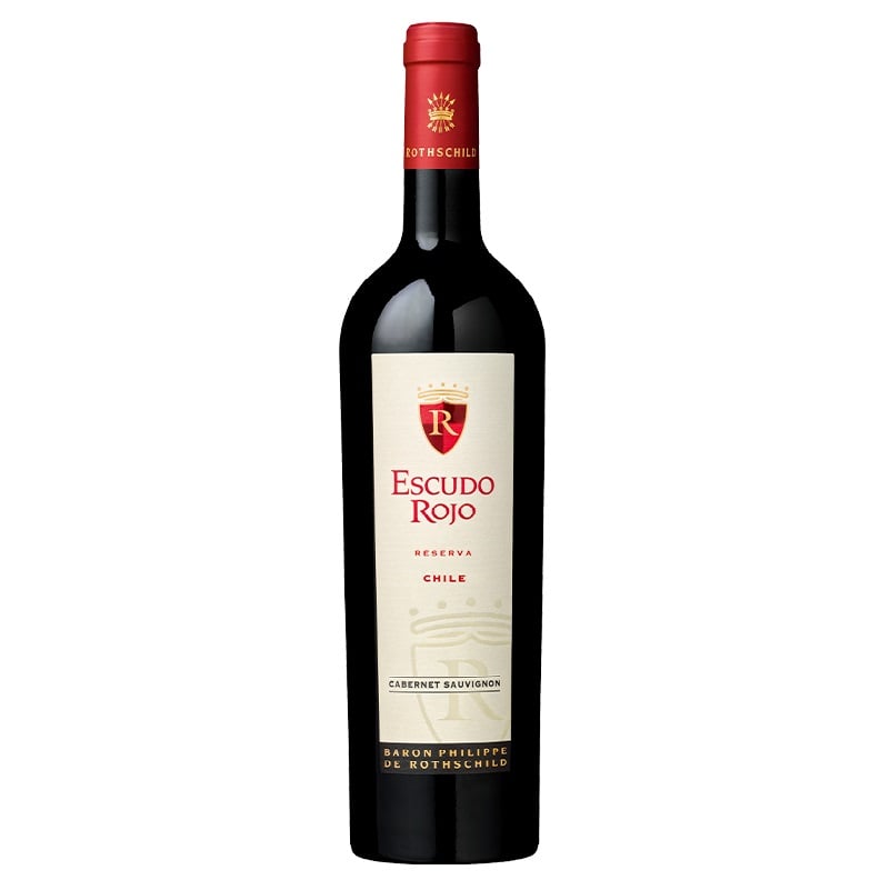 Вино Baron Philippe de Rothschild Escudo Rojo Reserva Cabernet Sauvignon, красное, сухое, 14%, 0,75 л - фото 1