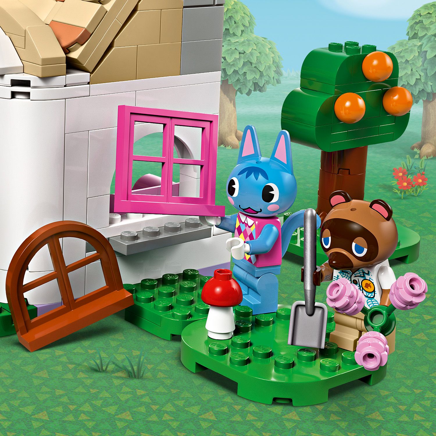 Конструктор LEGO Animal Crossing Ятка Nook's Cranny и дом Rosie 535 деталей (77050) - фото 8