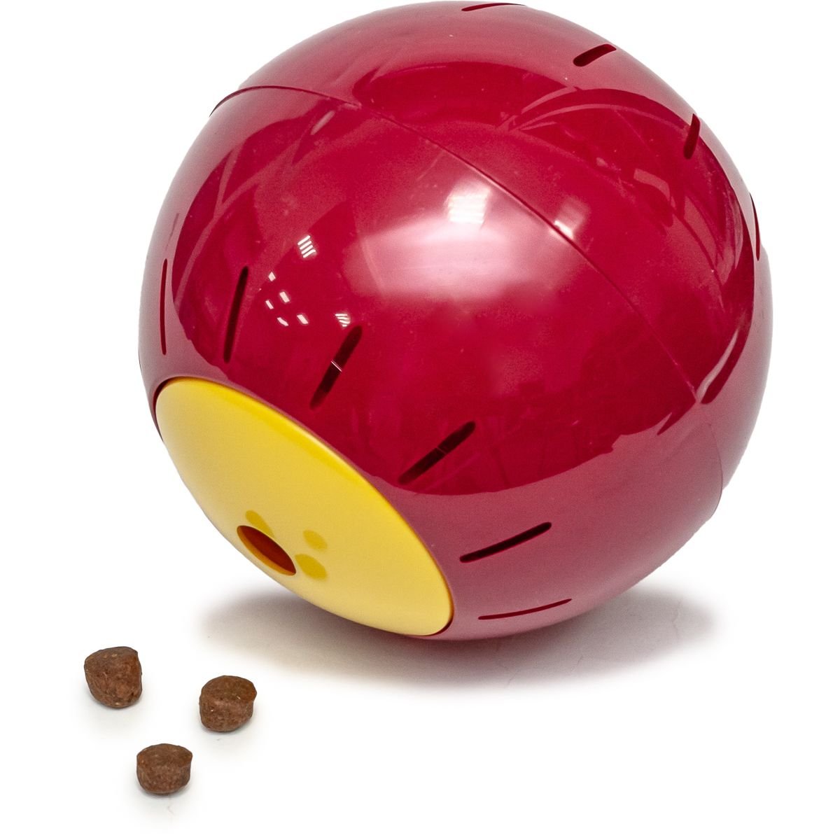 Игрушка для лакомств Georplast Rolling Ball, 12,5 см, в ассортименте - фото 2