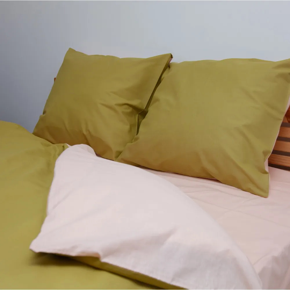 Комплект постельного белья ТЕП Happy Sleep Минеральный оникс семейный оливковый (2-03797_26406) - фото 4