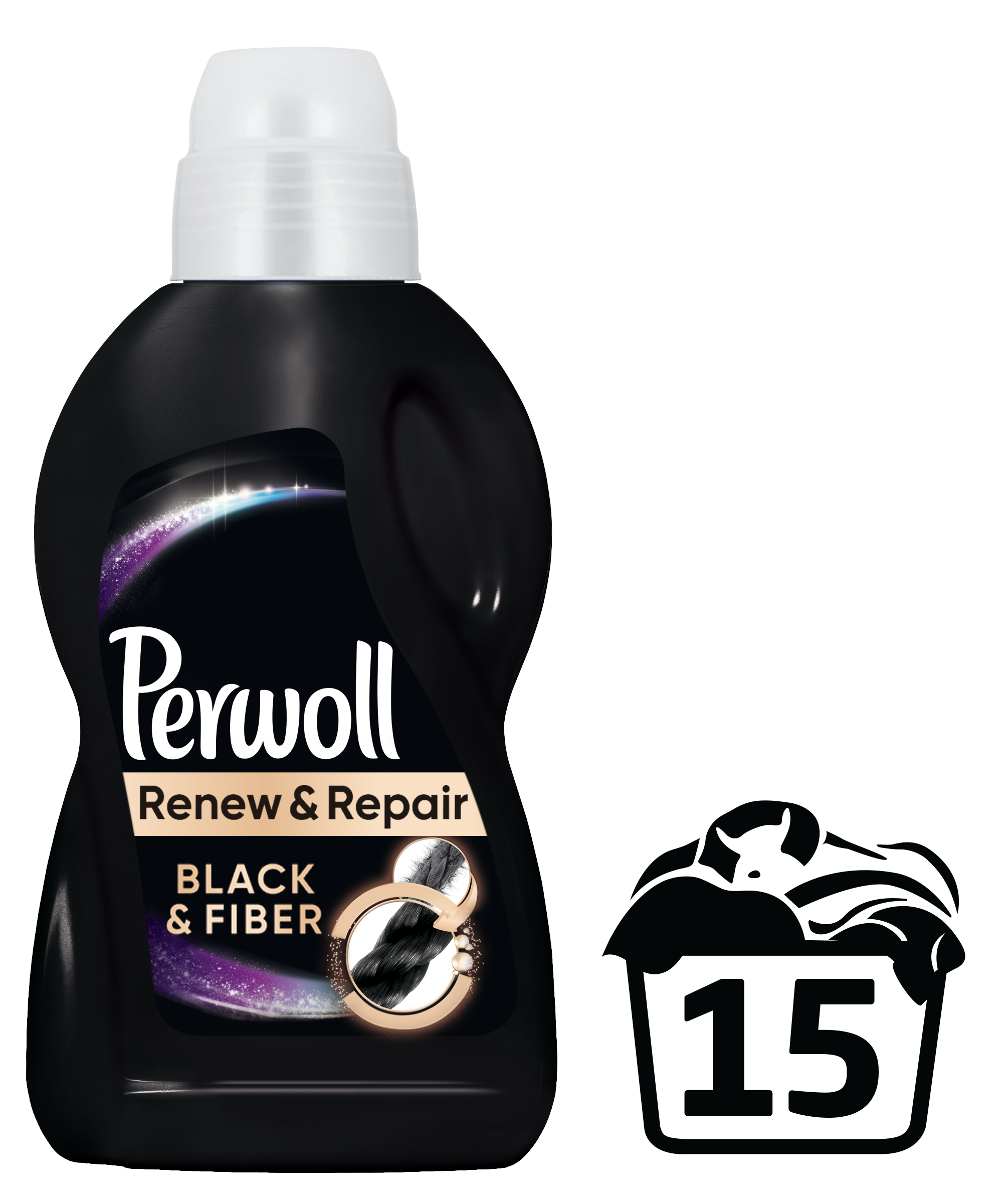 Средство для стирки Perwoll для черных вещей, 0.9 л (742951) - фото 2