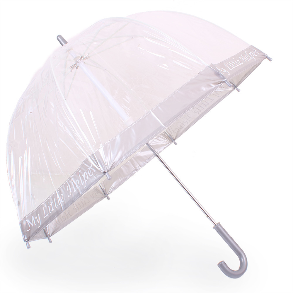 Дитяча парасолька-палиця механічна Fulton прозора - фото 2