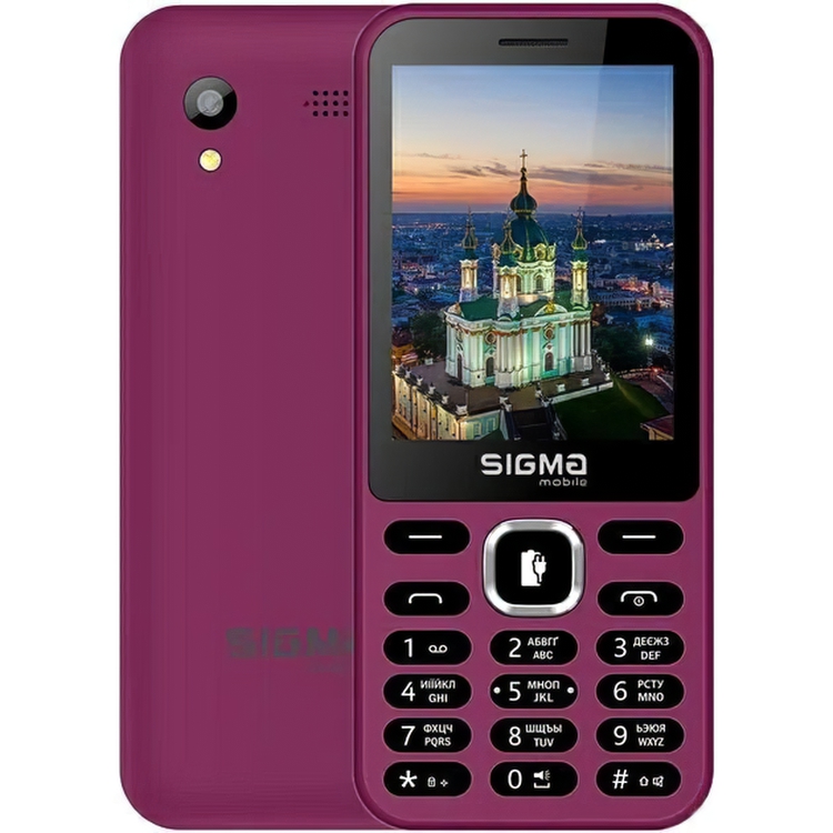 Мобильный телефон Sigma Mobile X-Style 31 Power Type-C Purple (Global) - фото 1