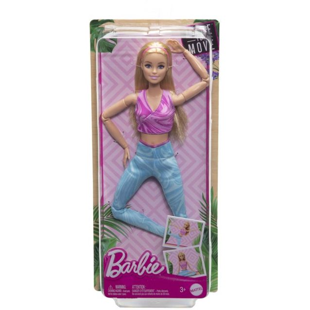 Кукла Barbie Двигайся как я блондинка (HRH27) - фото 6