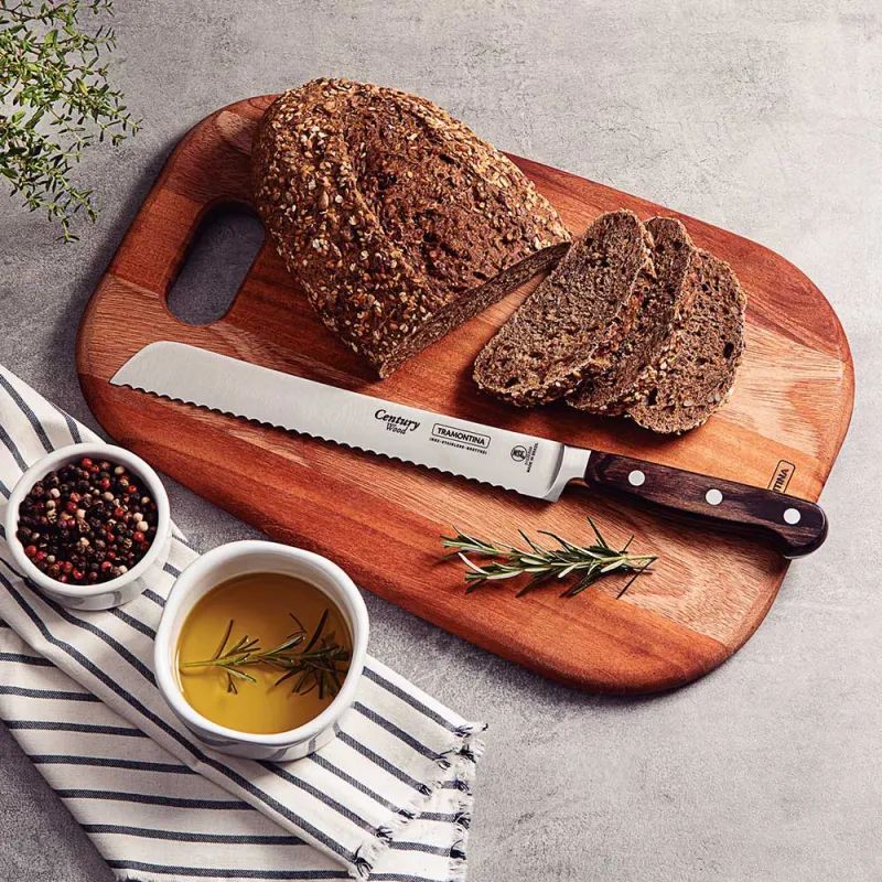 Нож Tramontina Century Wood для хлеба 20.3 см (21539/198) - фото 3