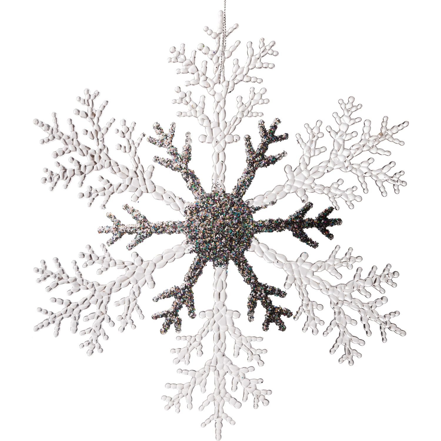 Сніжинка декоративна Novogod'ko 32 см (974869) - фото 1