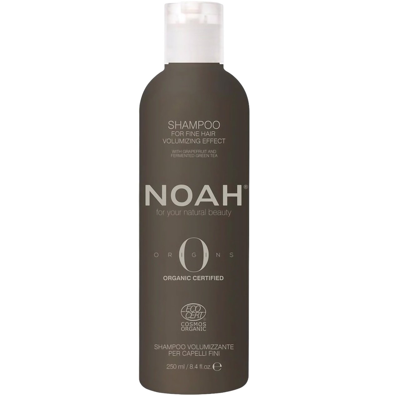 Шампунь для волосся Noah Cosmos Organic для збільшення об`єму, з інгредієнтами органічного походження, 250 мл (119908) - фото 1
