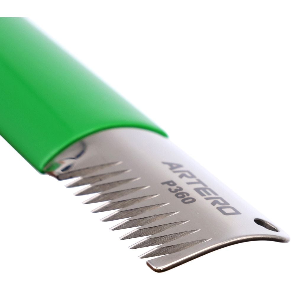Нож для стрипинга Artero, 9 зубьев, зеленый - фото 3