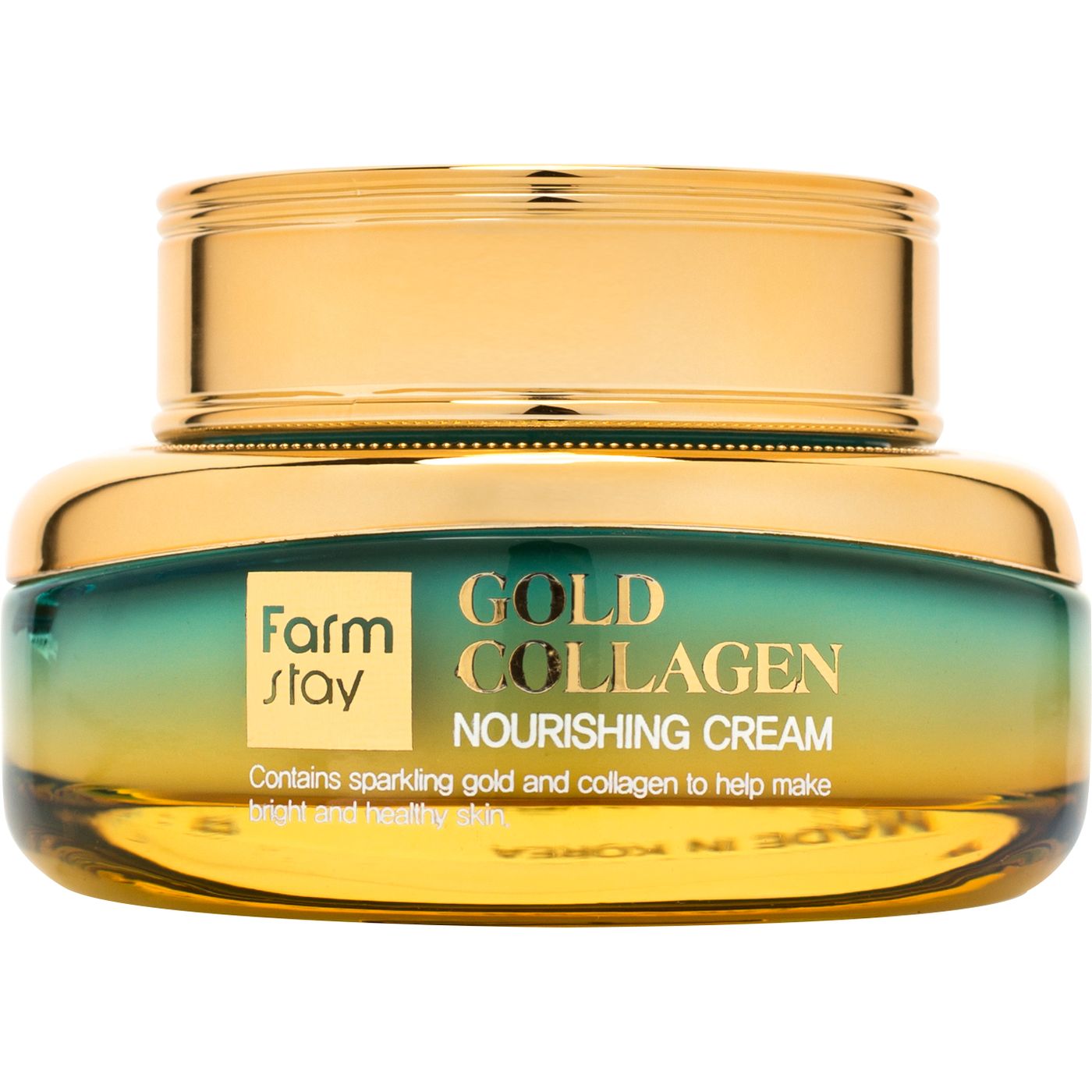 Крем для лица FarmStay Gold Collagen Nourishing Cream 55 мл - фото 1