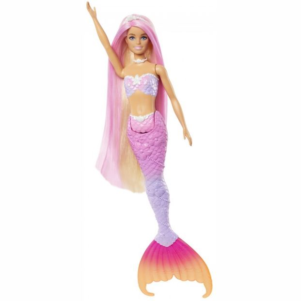 Кукла-русалка Barbie Dreamtopia Цветная магия (HRP97) - фото 6