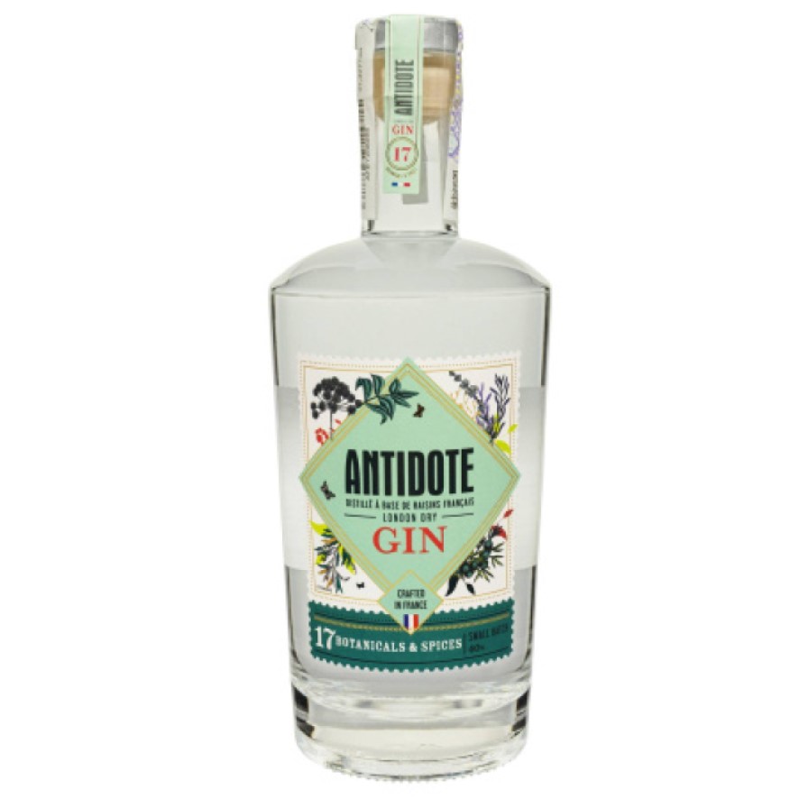 Джин Antidote London Dry, 40%, 0.7 л - фото 1
