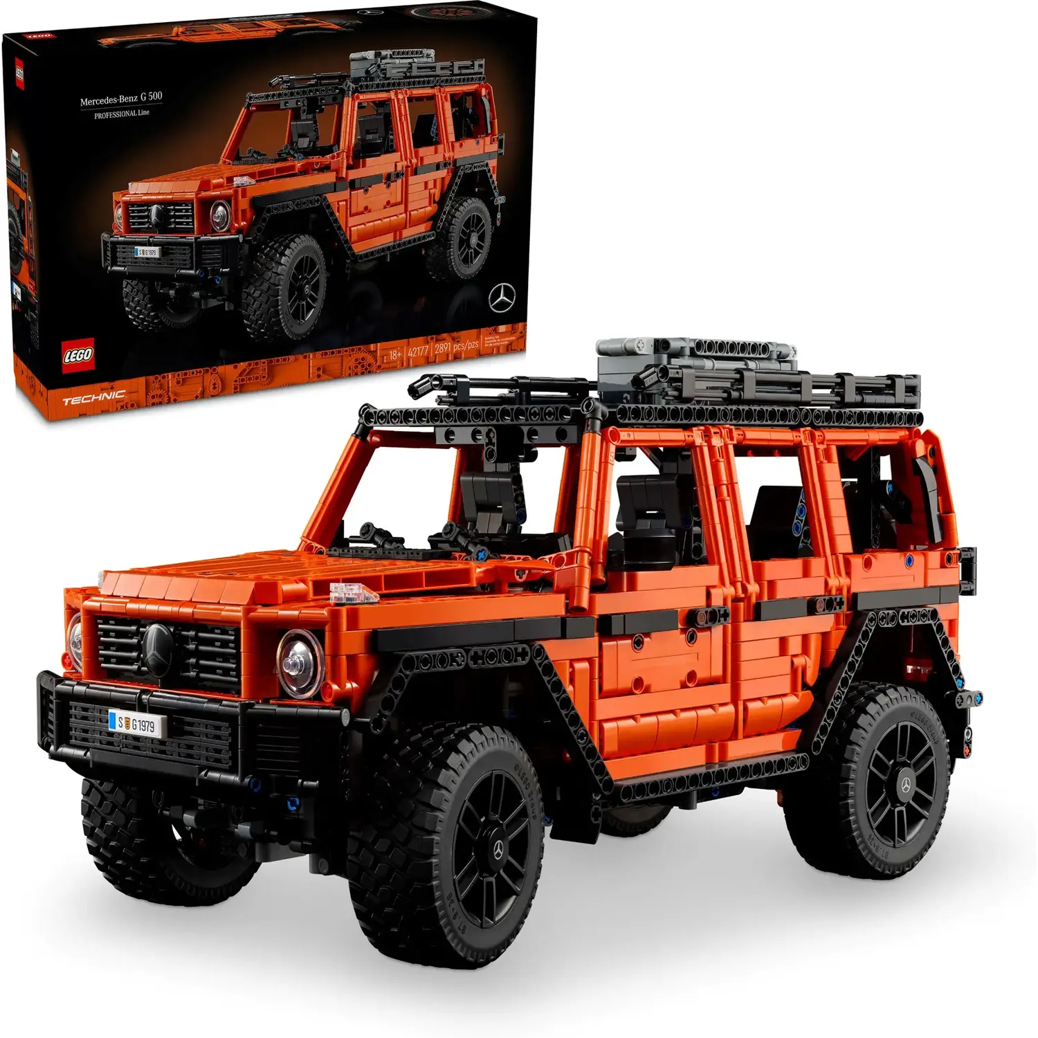 Конструктор LEGO Technic Mercedes-Benz G 500 PROFESSIONAL Line 2891 деталь (42177) - фото 3