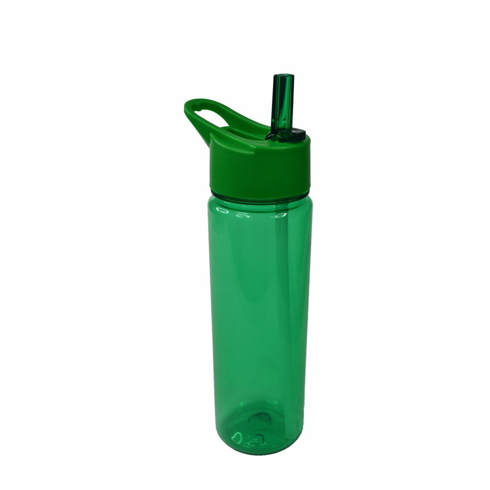 Пляшка для води Bergamo Glassy, 660 мл, зелена (20224wb-04) - фото 3