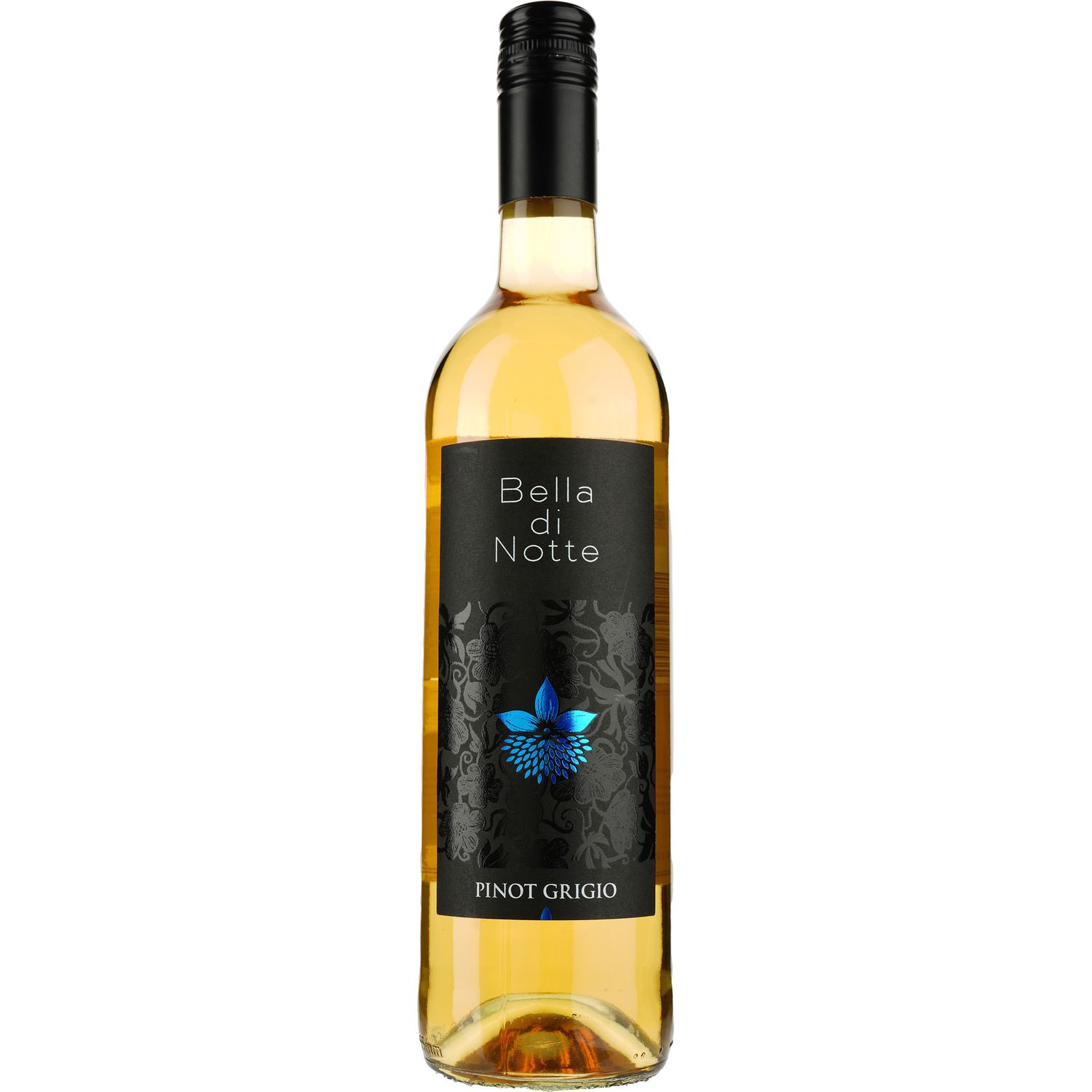 Вино Bella di Notte Pinot Grigio IGP Terre Siciliane, біле, сухе, 0,75 л - фото 1