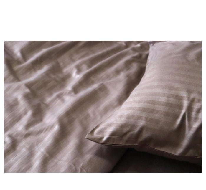 Комплект постельного белья LightHouse Stripe Brown, 215х160 см, полуторный, коричневый (604781) - фото 8